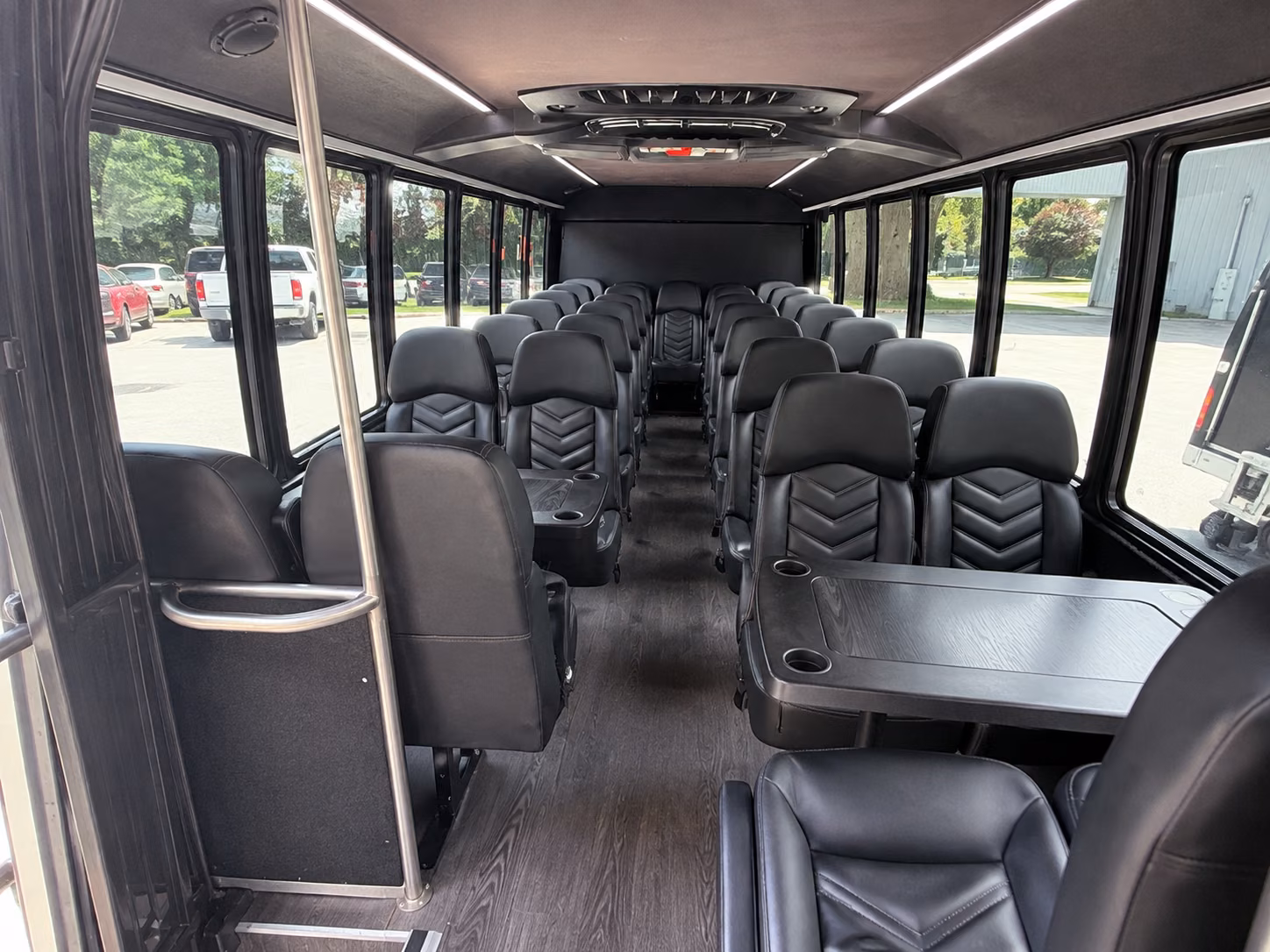 buckeye 15 passenger minibus interior