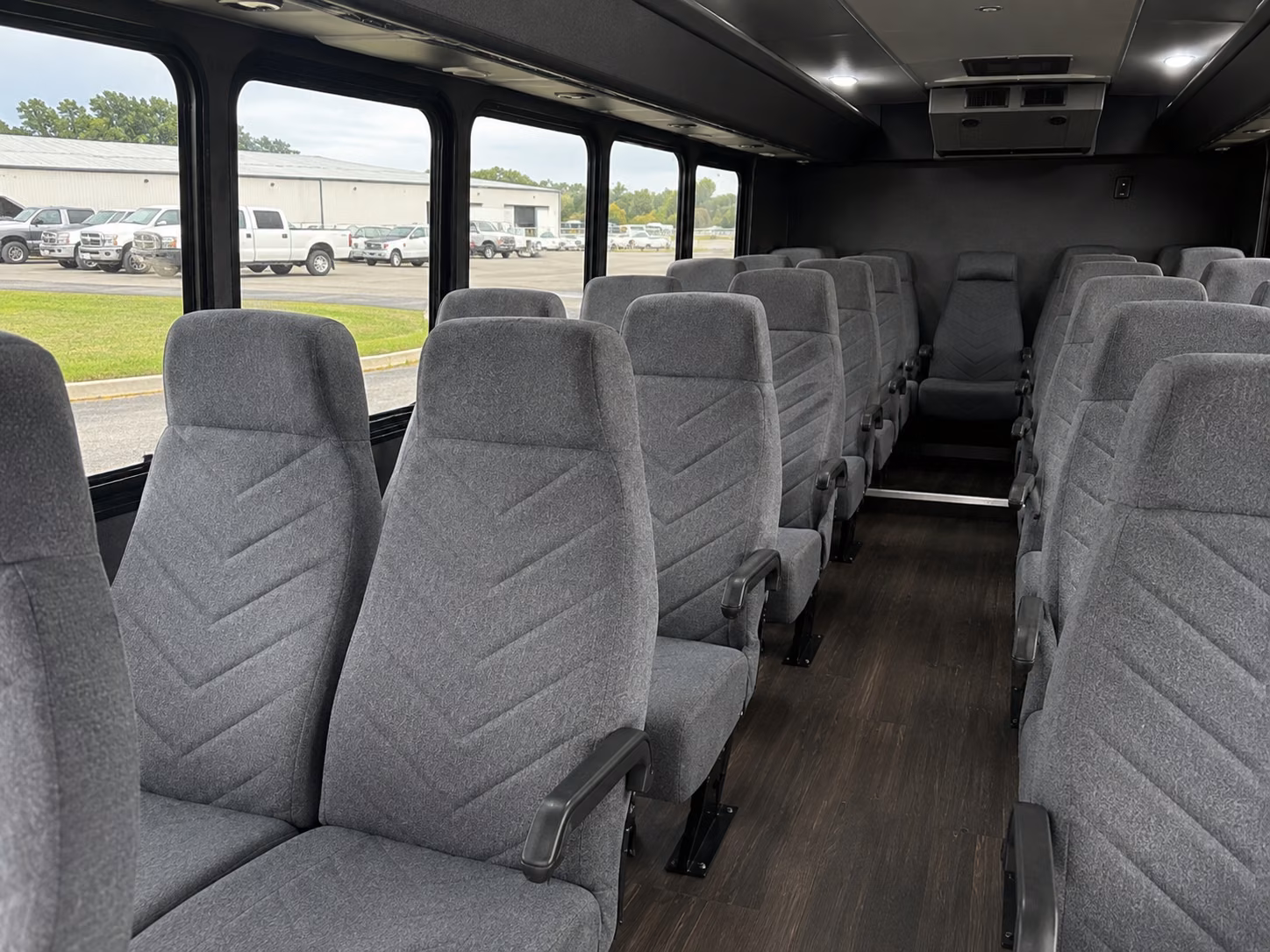 buckeye 20 passenger minibus interior