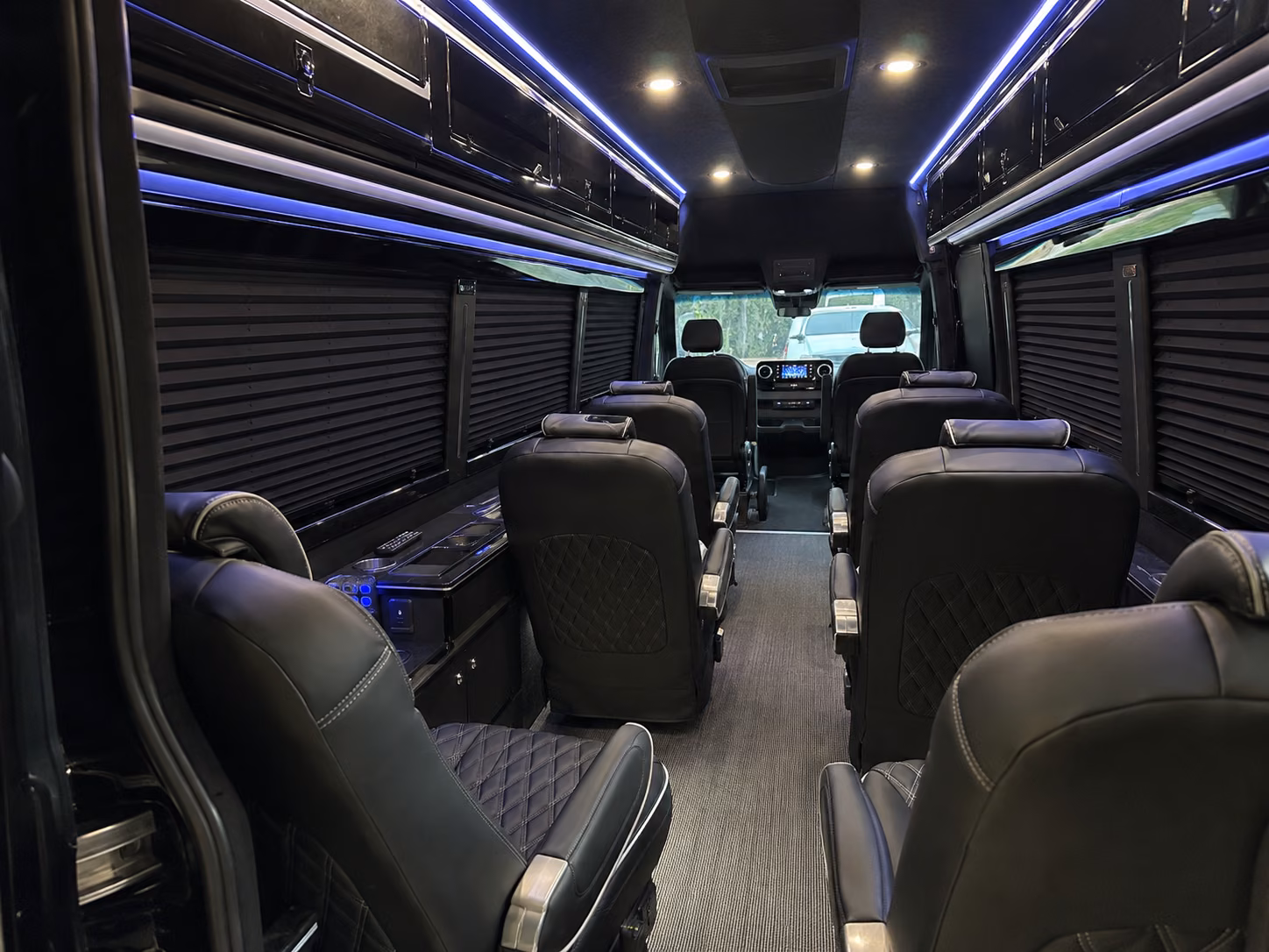 buckeye private event transportation onboard seating