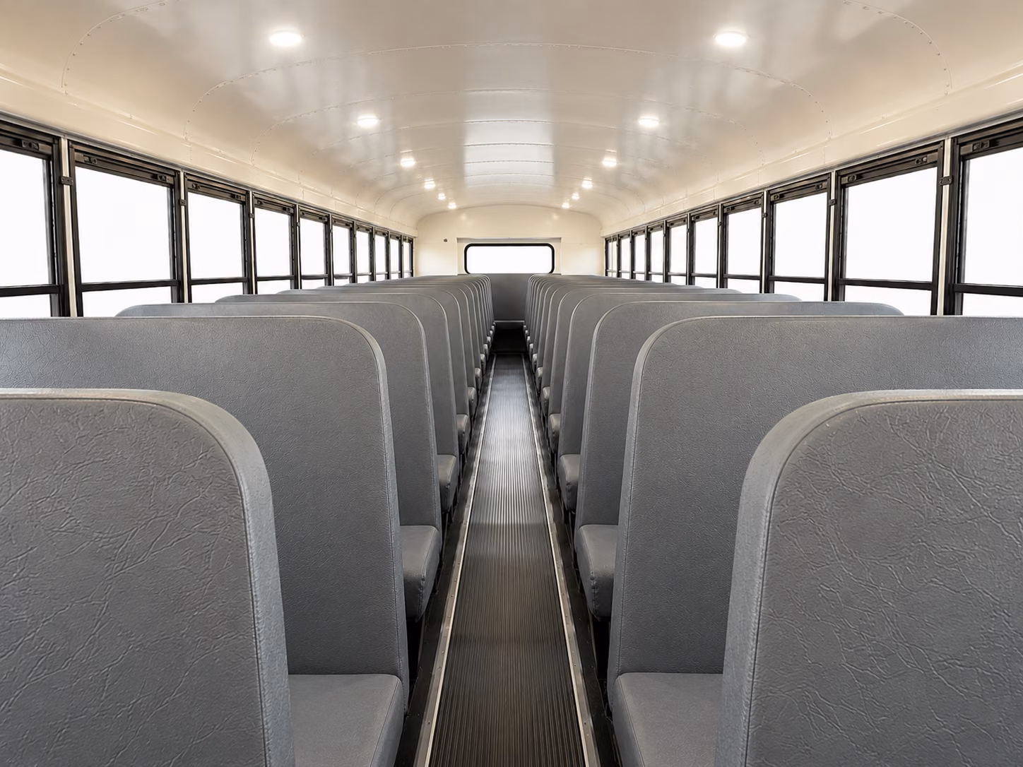 buckeye school bus inside