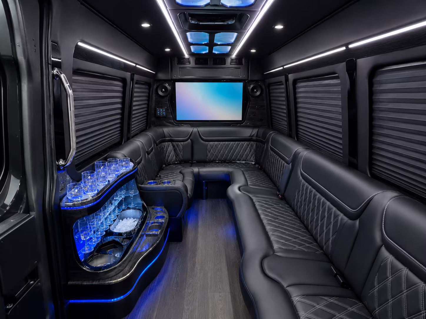 buckeye sprinter limousine interior